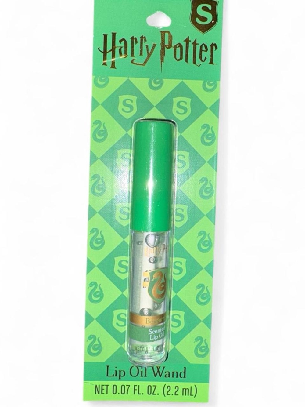 ✨ BRAND NEW Harry Potter Slytherin Lip Oil Wand - Bergamot Scented - Picture 5 of 6